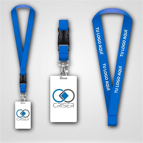 Diseño de cordón para credencial de identificación con mecanismo de seguridad