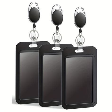 Ejemplo de estuche protector vertical para credenciales