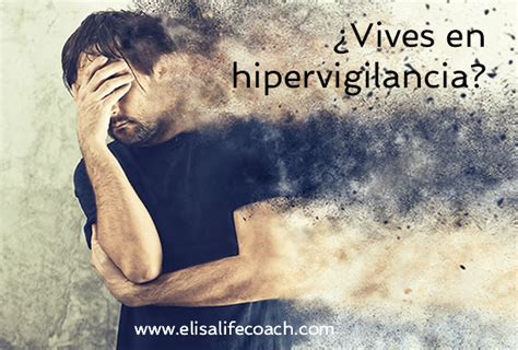 imagen de una persona con signos de hipervigilancia, mirando constantemente a su alrededor con aprensión