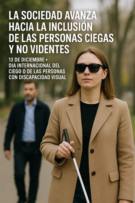 Fotografía que representa la inclusión social de personas con discapacidad visual