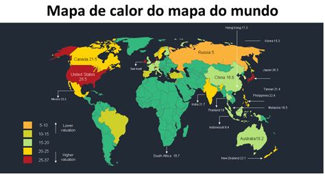 Mapa de calor mostrando las regiones de inversión y desinversión de las AFP chilenas