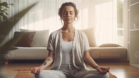 Persona meditando o relajándose para gestionar el estrés del cuidador