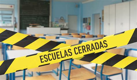 Gráfico ilustrativo sobre el riesgo de cierre de escuelas