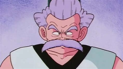 Ilustración conceptual del Maestro Mutaito, figura legendaria de las artes marciales en Dragon Ball.