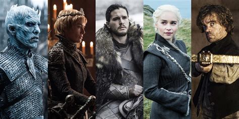 Imagen de los personajes principales de Juego de Tronos