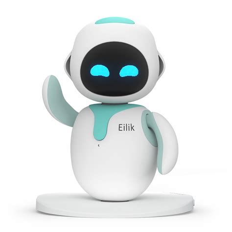 Diseño de ElliQ, un robot compañero con pantalla y base iluminada