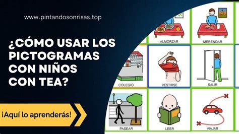 Foto: Niño utilizando pictogramas en el hogar como herramienta de comunicación visual