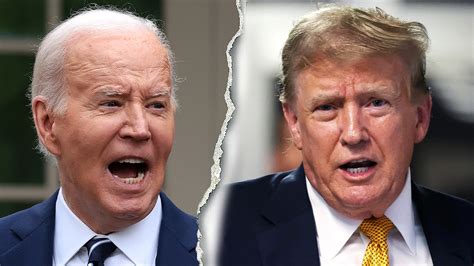Comparativa visual de los memes sobre Biden y Trump observando el eclipse desde el balcón de la Casa Blanca