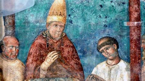 Grabado medieval del Papa Bonifacio VIII proclamando el primer Jubileo
