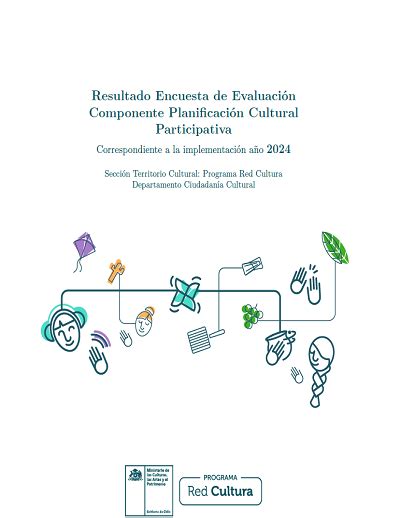 Esquema del programa Red Cultura y su interconexión con la planificación cultural y la participación ciudadana.