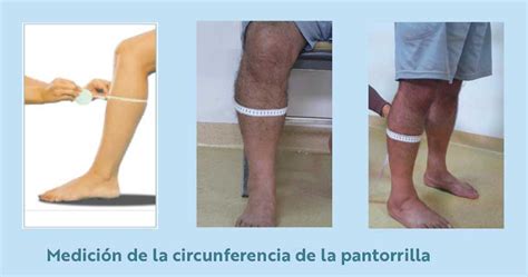 Esquema detallado de la medición de la circunferencia de pantorrilla en adultos mayores