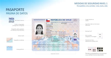 Foto de un pasaporte chileno de la época con un sello de entrada a Suecia