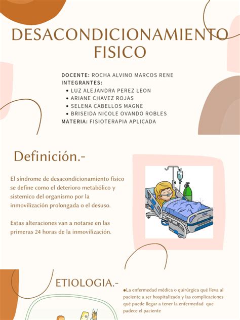 Infografía sobre los efectos del desacondicionamiento físico en la función cognitiva del adulto mayor