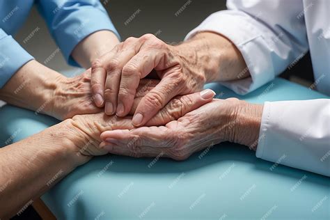 Foto de una cuidadora femenina de mediana edad ayudando a un anciano, mostrando apoyo y quizás fatiga.