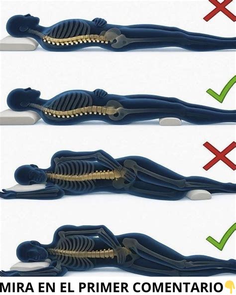 Infografía de las mejores posiciones para dormir para proteger la columna vertebral