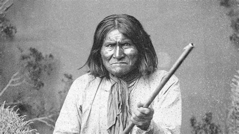 Retrato histórico de Gerónimo, líder apache