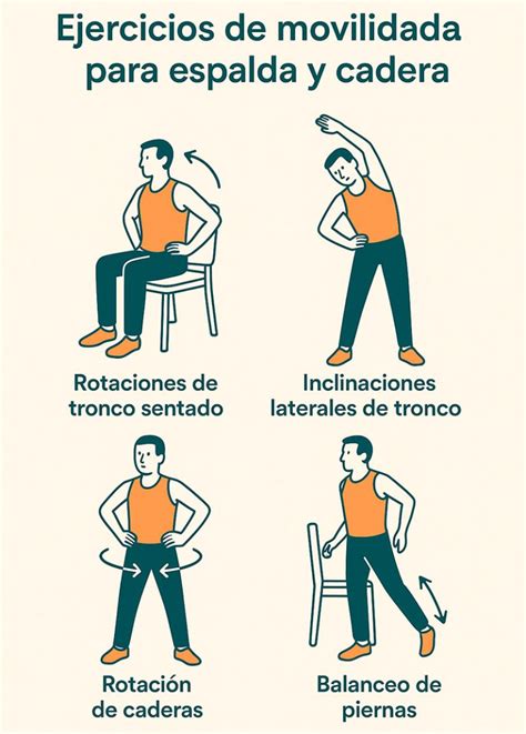 Cuidador asistiendo a una persona mayor en ejercicios de movilidad sentada