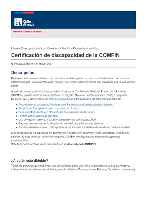 Documentos médicos necesarios para la certificación de discapacidad