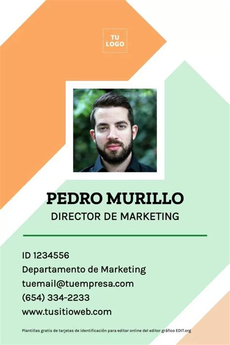 Variedad de diseños de tarjetas de identificación para diferentes propósitos.