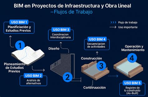 Esquema de flujo de trabajo BIM para proyectos de diseño arquitectónico