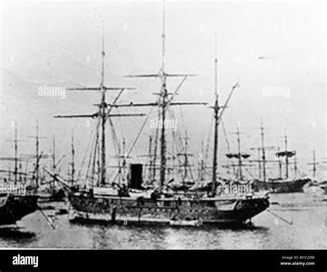 Ilustración o foto de archivo de la corbeta O'Higgins