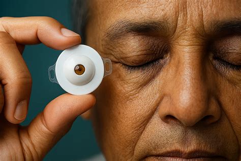 Sheila Irvine leyendo con su implante ocular