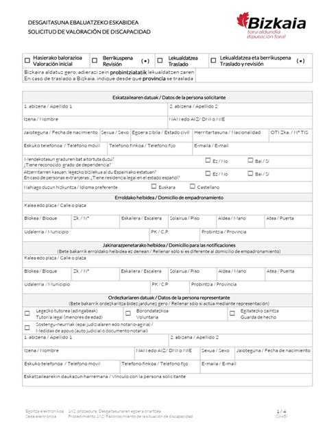 Esquema sobre el proceso de valoración de discapacidad: solicitud, evaluación médica, dictamen y posible vía de reclamación