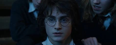 Fotograma clave de Harry Potter compitiendo en el Torneo de los Tres Magos
