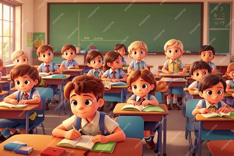 Fotografía de un aula moderna y accesible con niños y niñas con discapacidad múltiple participando en actividades educativas, o el exterior de la Escuela Especial Jan Van Dijk.