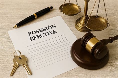 Esquema sobre la importancia de la posesión efectiva