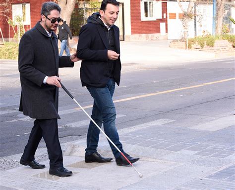 Manillar adaptado para personas con discapacidad visual