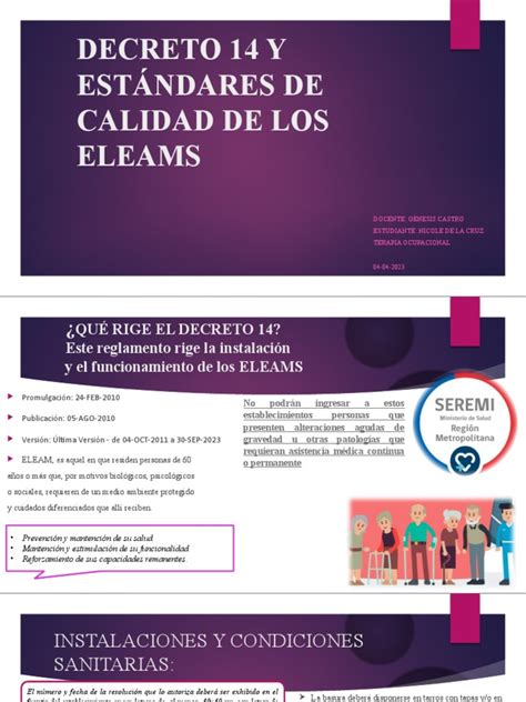Infografía detallada sobre los requisitos de postulación a un ELEAM, con iconos y texto claro
