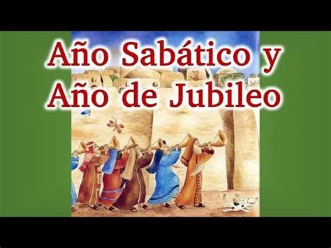 infografía sobre el año del jubileo en la Biblia con elementos gráficos de liberación y celebración