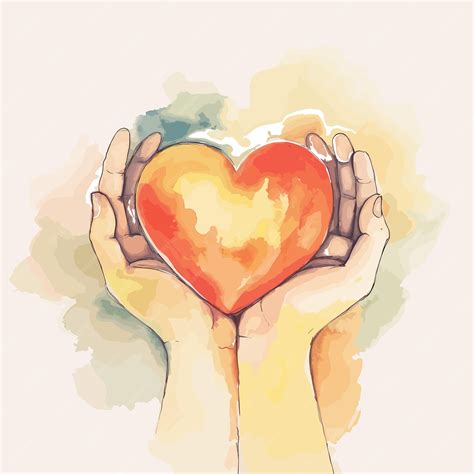 Ilustración de manos sosteniendo un corazón con el logo de Chile Cuida y SENADIS