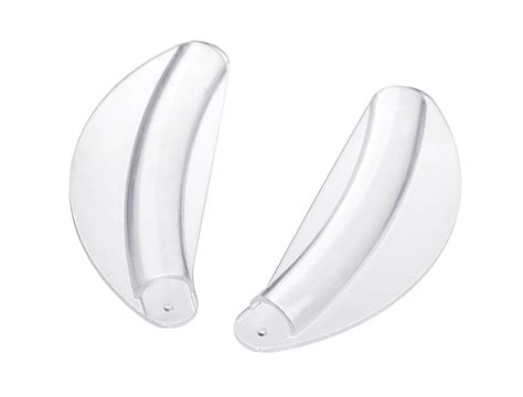 Esquema de las férulas nasales o tablillas de silicona post-septoplastia