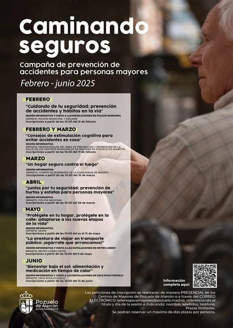 Infografía con consejos de seguridad para personas mayores