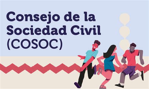 Esquema de la estructura y funcionamiento de un Consejo de la Sociedad Civil (COSOC)