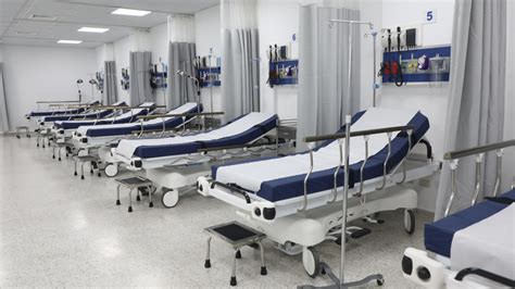 Infografía: Evolución de la ocupación de camas en hospitales públicos