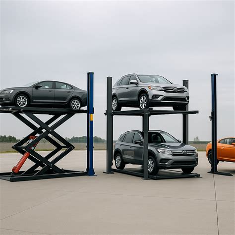 Infografía comparando el espacio necesario para diferentes modelos de elevadores verticales