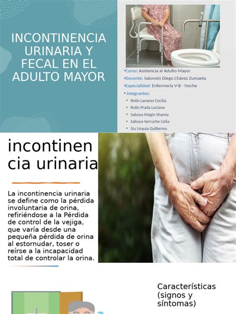Diagrama de las pruebas diagnósticas para la incontinencia fecal