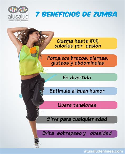 Infografía detallada de los beneficios de Zumba y bailoterapia para mayores