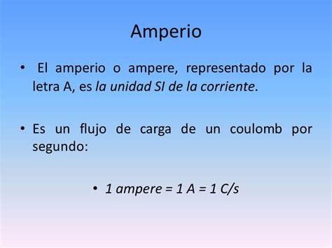 Pantalla de Ampere mostrando la corriente de carga