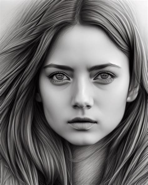 Retrato a lápiz de una persona mayor con expresiones detalladas