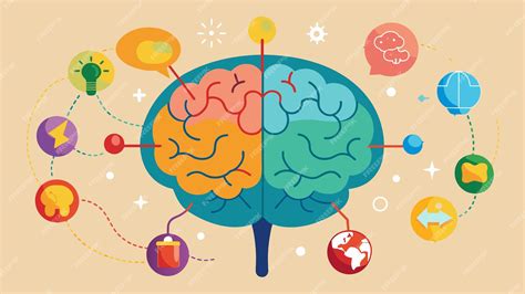 Infografía con iconos representando diferentes áreas de la cognición: memoria, atención, lenguaje, razonamiento.