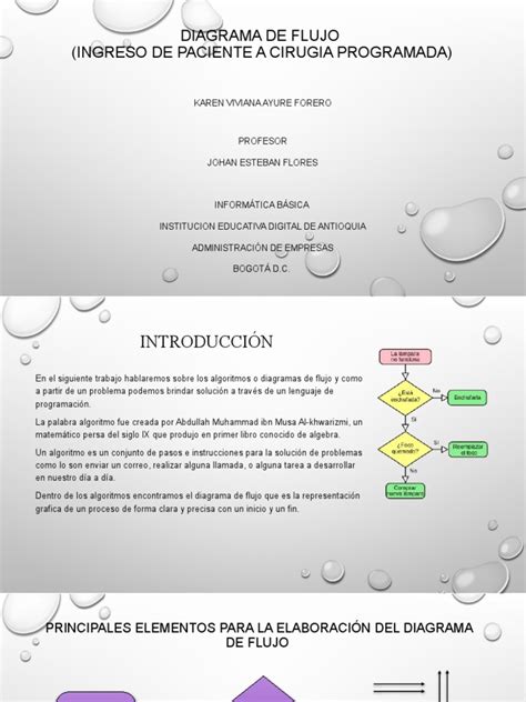 esquema de flujo de ingreso a hospital