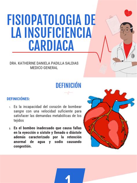 Esquema fisiopatológico de la insuficiencia cardíaca: relación entre la disminución del gasto cardíaco, la retención de líquidos y la congestión sistémica.