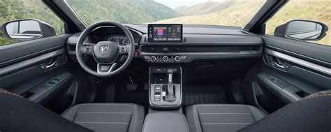 Interior espacioso de un Honda CR-V