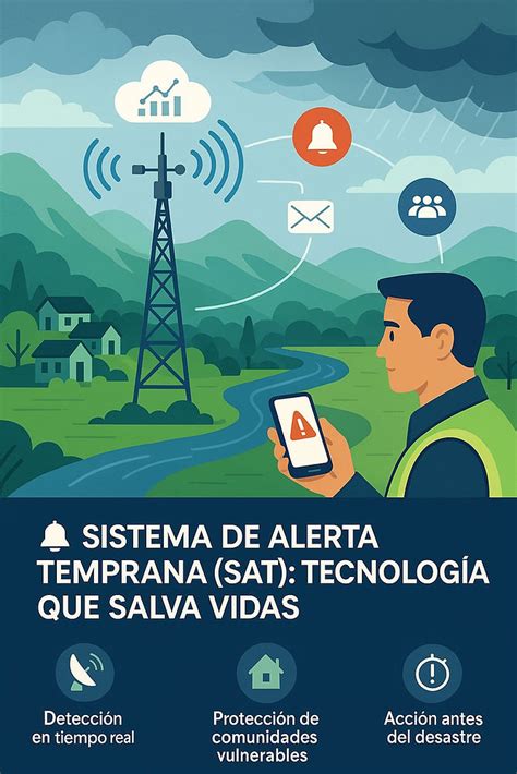 Infografía: Funcionamiento del Sistema de Alerta Temprana (SAT) y variables consideradas