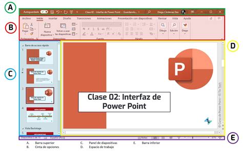Captura de pantalla de la interfaz de PowerPoint mostrando plantillas de certificados
