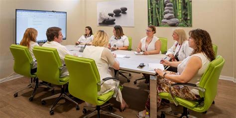 Equipo multidisciplinario en una residencia de mayores